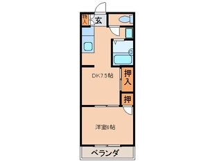 ラバンリュ東合川の物件間取画像